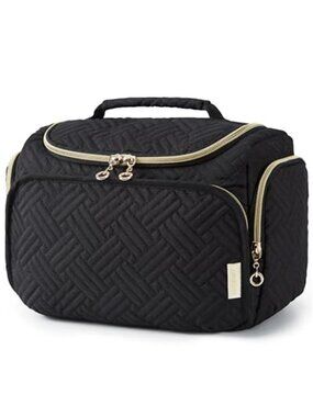Travel Toiletry Bag for Women, Cosmetic Bag Makeup Bag Organizer with Handle